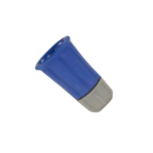 PORTABOQUILLA AZUL 1/4" H NPT - 1/4" H BSP 500 BAR